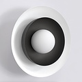Emibig Emibig POPPI K1 WH BLACK - Lámpara de pared elegante para iluminación atmosférica