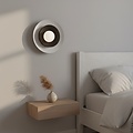 Emibig Emibig POPPI K1 WH BLACK - Elegante wandlamp voor sfeervolle verlichting
