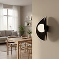 Emibig Emibig FIERO XL K1 BLACK - Moderne Wandlampe für stilvolle Beleuchtung