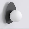 Emibig Emibig OVO K1 BLACK - Moderne wandlamp voor sfeervolle verlichting
