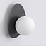 Emibig Emibig OVO K1 BLACK - Moderne Wandlampe für stilvolle Beleuchtung