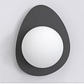 Emibig Emibig OVO K1 BLACK - Modern wall lamp for stylish lighting