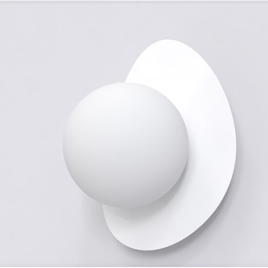 Emibig Emibig OVO K1 WHITE - Modern wall lamp for stylish lighting