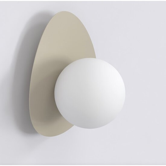 Emibig Emibig OVO K1 MOKKA - Lámpara de pared moderna para una iluminación acogedora
