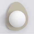 Emibig Emibig OVO K1 MOKKA - Applique murale moderne pour un éclairage chaleureux