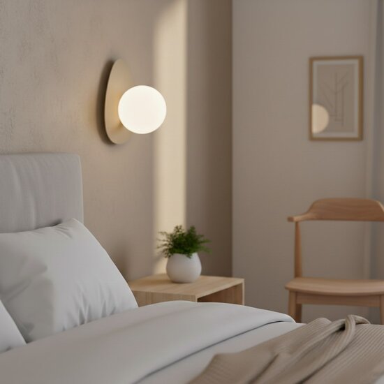 Emibig Emibig OVO K1 MOKKA - Applique murale moderne pour un éclairage chaleureux