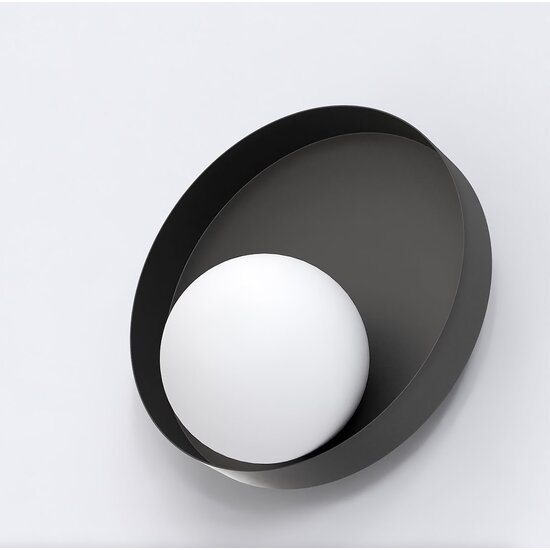 Emibig Emibig KIDO K1 BLACK - Applique murale minimaliste pour tous les espaces