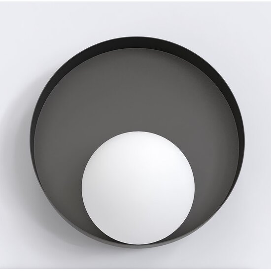 Emibig Emibig KIDO K1 BLACK - Lámpara de pared minimalista para cualquier espacio