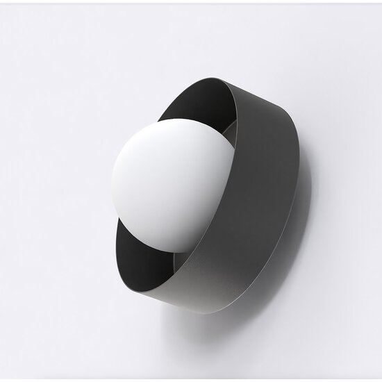 Emibig Emibig LULU K1 BLACK - Minimalistische wandlamp voor elke ruimte