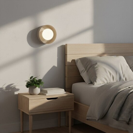Emibig Emibig LULU K1 MOKKA - Minimalistische wandlamp voor elke ruimte