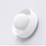 Emibig Emibig LULU K1 WHITE - Lámpara de pared minimalista para cualquier espacio