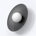 Emibig Emibig VIBEZ K1 BLACK - Applique murale moderne pour un éclairage élégant