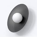 Emibig Emibig VIBEZ K1 BLACK - Modern wall lamp for stylish lighting