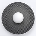 Emibig Emibig VIBEZ K1 BLACK - Lámpara de pared moderna para una iluminación elegante