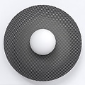 Emibig Emibig VIBEZ K1 BLACK - Modern wall lamp for stylish lighting