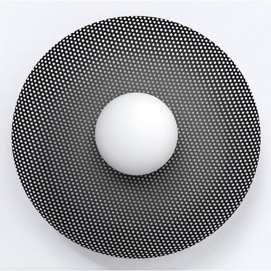 Emibig Emibig VIBEZ K1 BLACK - Modern wall lamp for stylish lighting