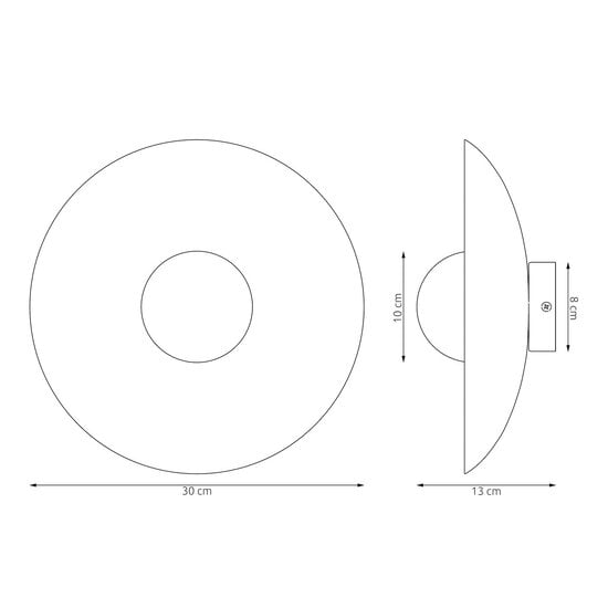 Emibig Emibig VIBEZ K1 BLACK - Lámpara de pared moderna para una iluminación elegante