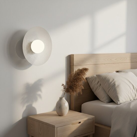Emibig Emibig VIBEZ K1 WHITE - Moderne wandlamp voor sfeervolle verlichting