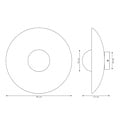 Emibig Emibig VIBEZ K1 WHITE - Moderne Wandlampe für stilvolle Beleuchtung