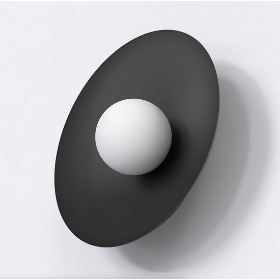 Emibig Emibig INSPO K1 BLACK - Minimalist wall lamp for any space