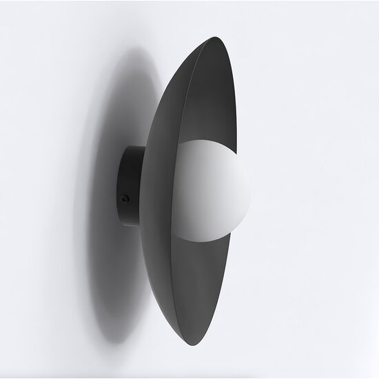 Emibig Emibig INSPO K1 BLACK - Minimalistische wandlamp voor elke ruimte