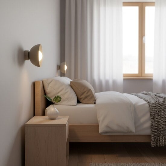Emibig Emibig BIBI K1 MOKKA - Minimalistische Wandleuchte für jeden Raum