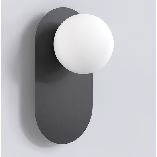 Emibig Emibig VIVA K1 BLACK - Minimalistische plafondlamp voor moderne interieurs