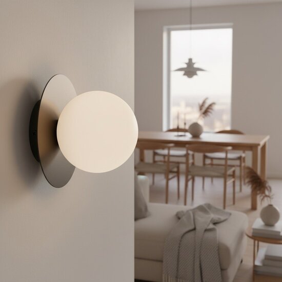 Emibig Emibig AMERICANA K1 BLACK - Applique murale minimaliste pour tous les espaces