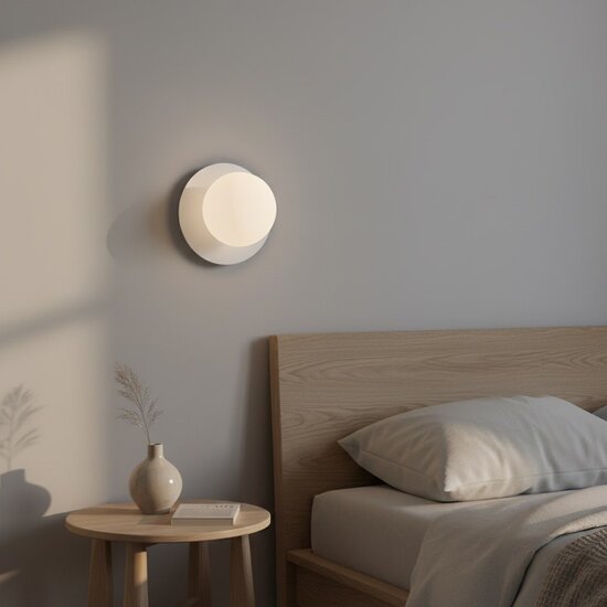 Emibig Emibig AMERICANA K1 WHITE - Applique murale minimaliste pour tous les espaces