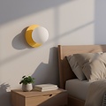 Emibig Emibig AMERICANA K1 ORANGE - Minimalist wall lamp for a cozy ambiance