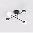 Emibig Emibig HOLON 4 BLACK - Lampe de plafond moderne pour tous les espaces