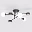 Emibig Emibig HOLON 6 BLACK - Lampe de plafond moderne pour un éclairage stylé