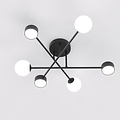 Emibig Emibig HOLON 6 BLACK - Lámpara de techo moderna para una iluminación elegante