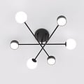 Emibig Emibig HOLON 6 BLACK - Lampe de plafond moderne pour un éclairage stylé