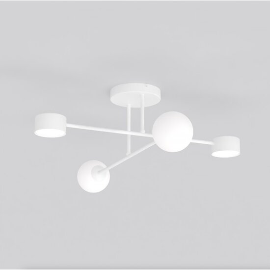 Emibig Emibig HOLON 4 WHITE - Lámpara de techo moderna para una iluminación elegante