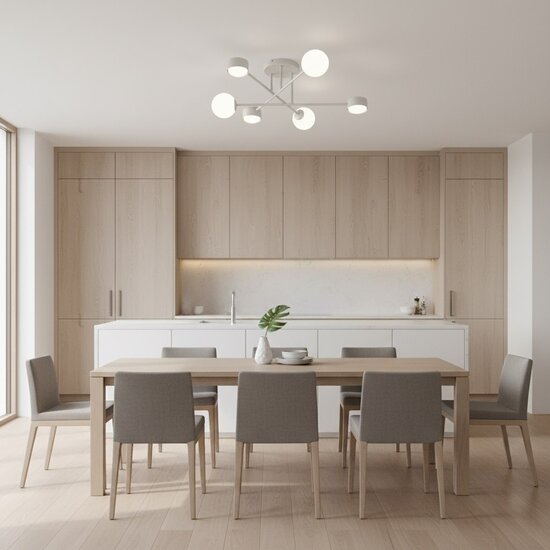 Emibig Emibig HOLON 6 WHITE - Modern ceiling lamp for stylish lighting