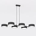 Emibig Emibig DRUMZ 6 BLACK - Stylish Japandi pendant lamp for any space