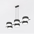 Emibig Emibig DRUMZ 6 BLACK - Lámpara colgante Japandi elegante para cualquier espacio