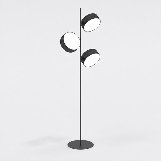 Emibig Emibig DRUMZ LP3 BLACK - Stilvolle Stehlampe für jedes Interieur