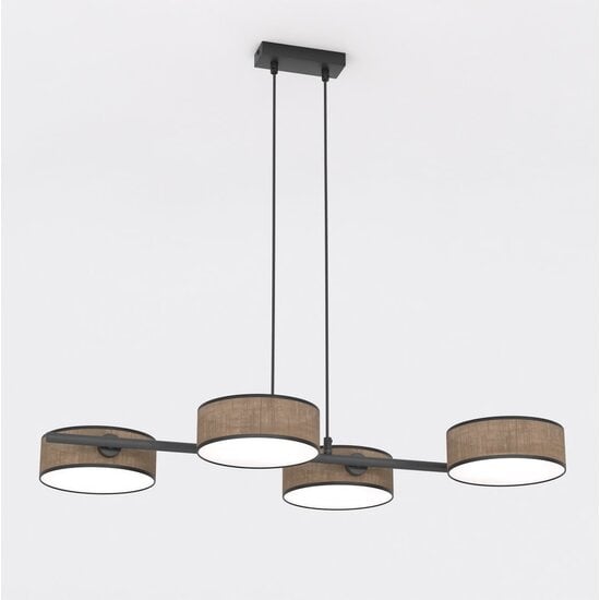 Emibig Emibig DRUMZ 4 BROWN - Stylish Japandi pendant lamp for any space