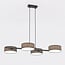 Emibig Emibig DRUMZ 4 BROWN - Stylish Japandi pendant lamp for any space