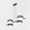 Emibig Emibig DRUMZ 4 BROWN - Stylish Japandi pendant lamp for any space