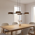 Emibig Emibig DRUMZ 4 BROWN - Stylish Japandi pendant lamp for any space