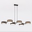Emibig Emibig DRUMZ 6 BROWN - Lampe suspendue Japandi élégante pour tous les espaces
