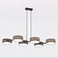 Emibig Emibig DRUMZ 6 BROWN - Stylish Japandi pendant lamp for any space