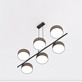 Emibig Emibig DRUMZ 6 BROWN - Lampe suspendue Japandi élégante pour tous les espaces