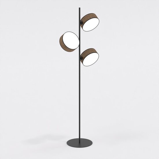 Emibig Emibig DRUMZ LP3 BROWN - Stylish floor lamp for any space