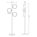 Emibig Emibig DRUMZ LP3 BROWN - Lampe sur pied élégante pour chaque espace