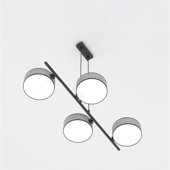 Emibig Emibig DRUMZ 4 GRAY - Lámpara colgante elegante para cualquier espacio
