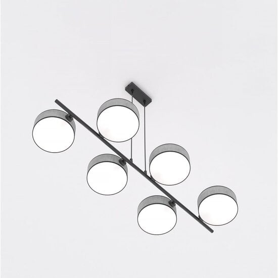 Emibig Emibig DRUMZ 6 GRAY - Lámpara colgante elegante para cualquier espacio